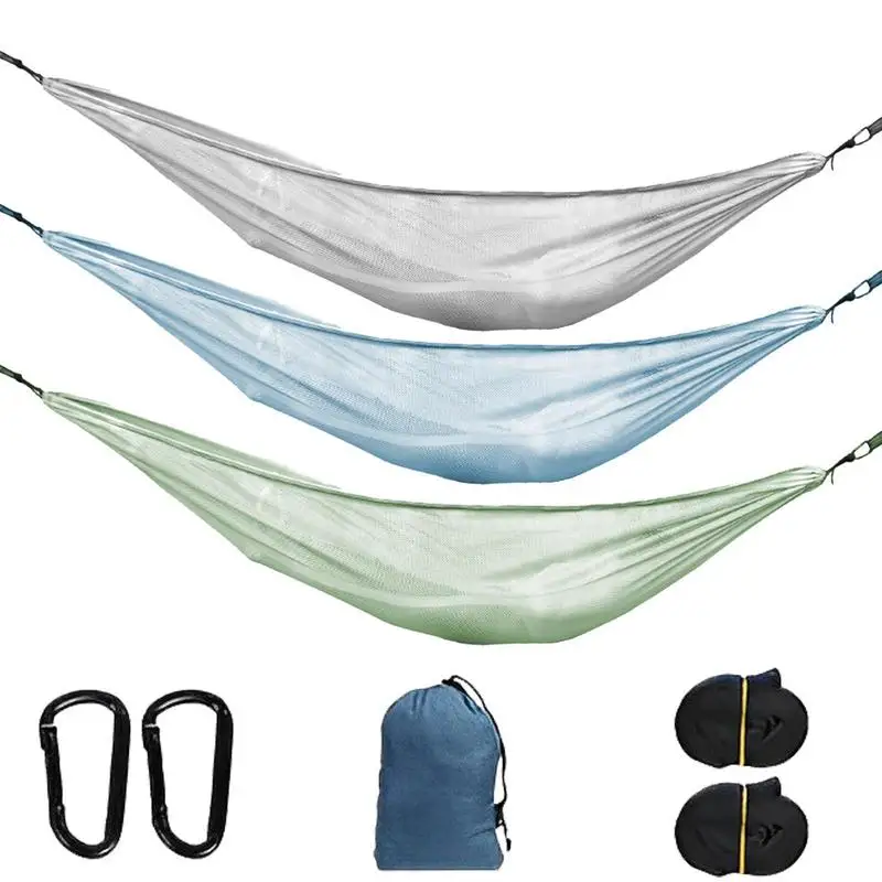 

Mesh Hammock Travel Hammock Single Or Double Hammock Great Load Bearing Portable for Camping Patio Yard Hiking Patio