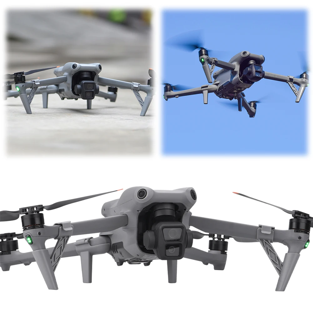 Train d'atterrissage surélevé pour DJI Air 3/Air 3S - 4 pièces