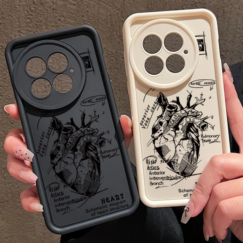 Soft Silicone Shockproof Phone Case with Creative Pattern Design