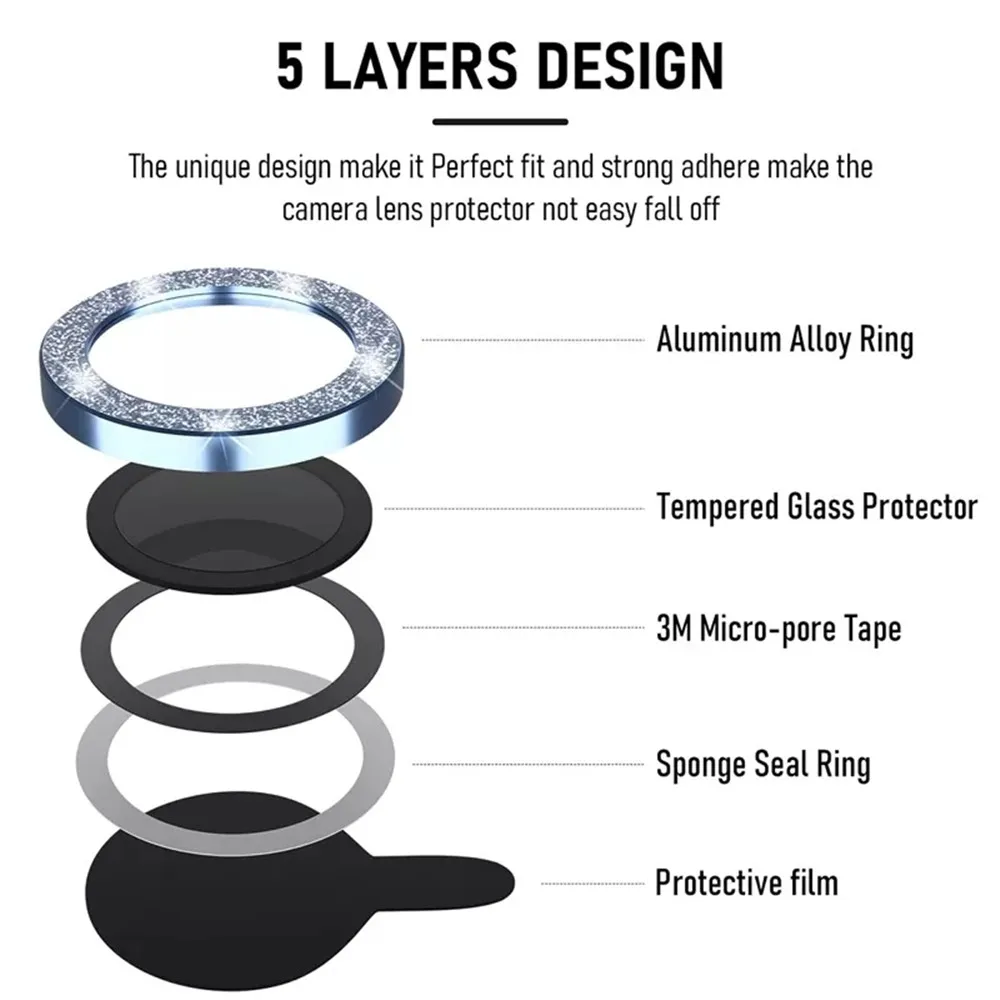 ESR Vetro Per IPhone 15 Pro Max, 3 Pezzi, E 1 Di Pellicola Fotocamera - Foto 8