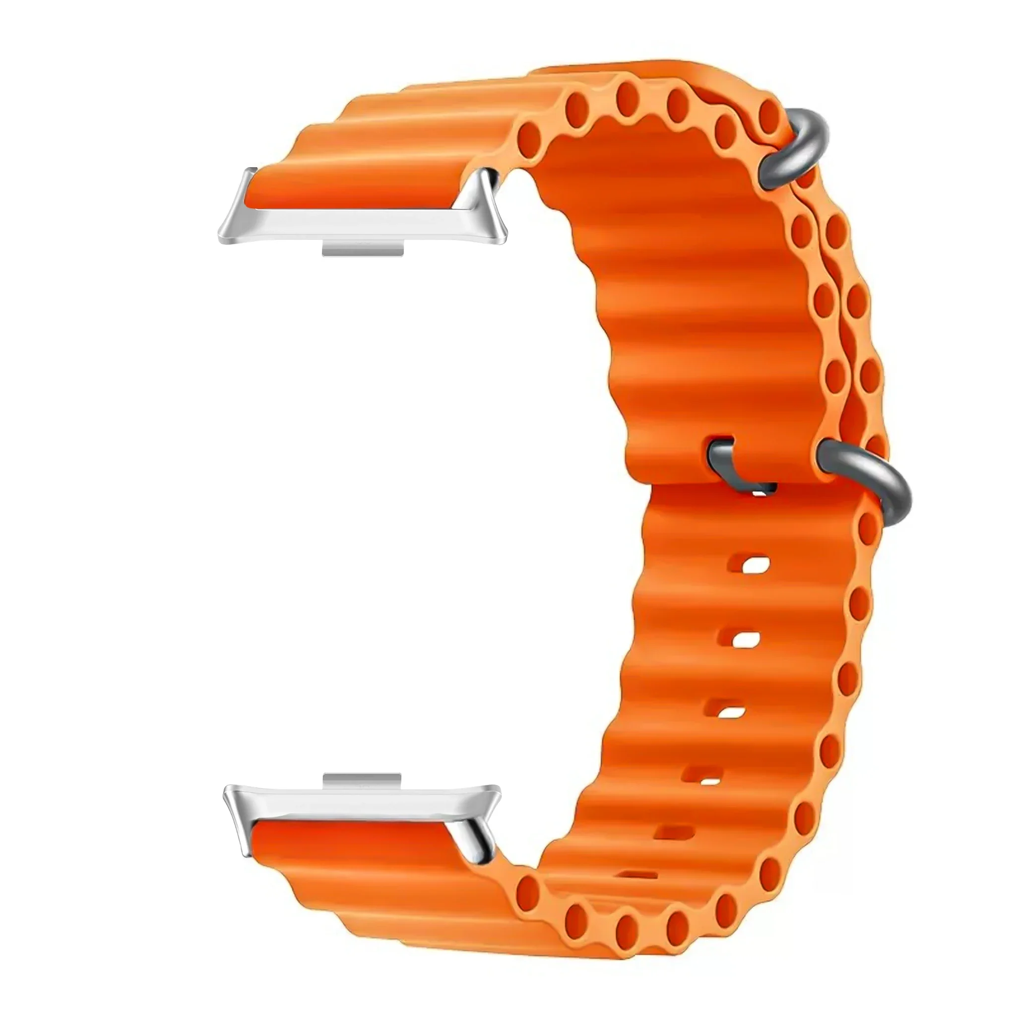 Ocean Silicone Sports Strap Bracelet for Smartwatch Wristbands