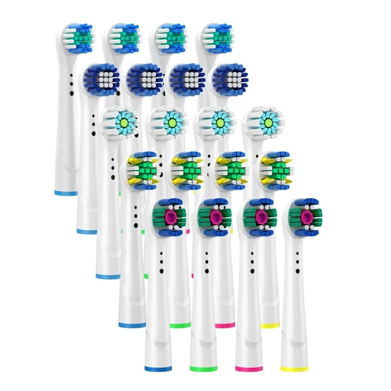 Sonic Electric Toothbrush Replacement Brush Head 4 PCS DuPont Soft Bristle Oral Care Dental Cleaning replacement toothbrush heads