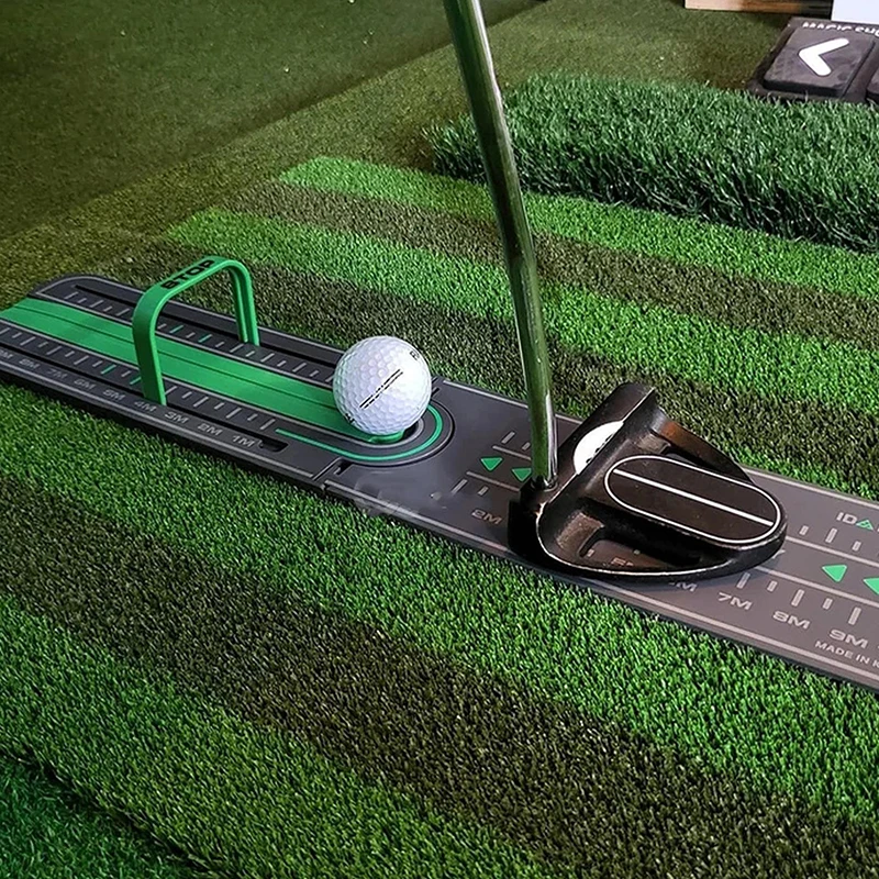 

2023 Golf Precision Distance Putting Drill Golf Putting Green Mat Putting Ball Pad Mini Putting Training Aids Golf Accessories