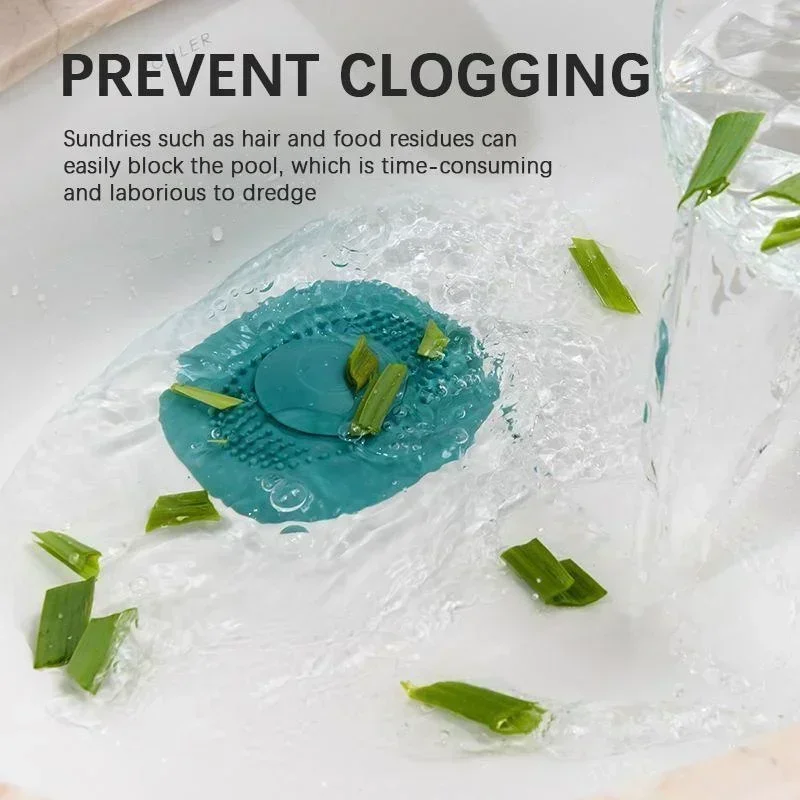 Kitchen Bathroom Sink Plug Shower Filter Drain Cover Stopper Sink Strainer Drain Floor Hair Catcher Floor Drain Filter Bathroom Sink Plug Shower Drain Plug Shower Drain Sink Drain Strainer Shower Sink Strainer Bathtub Stopper Floor Drain Strainer Basin Drain Cover Bathroom Water Stopper