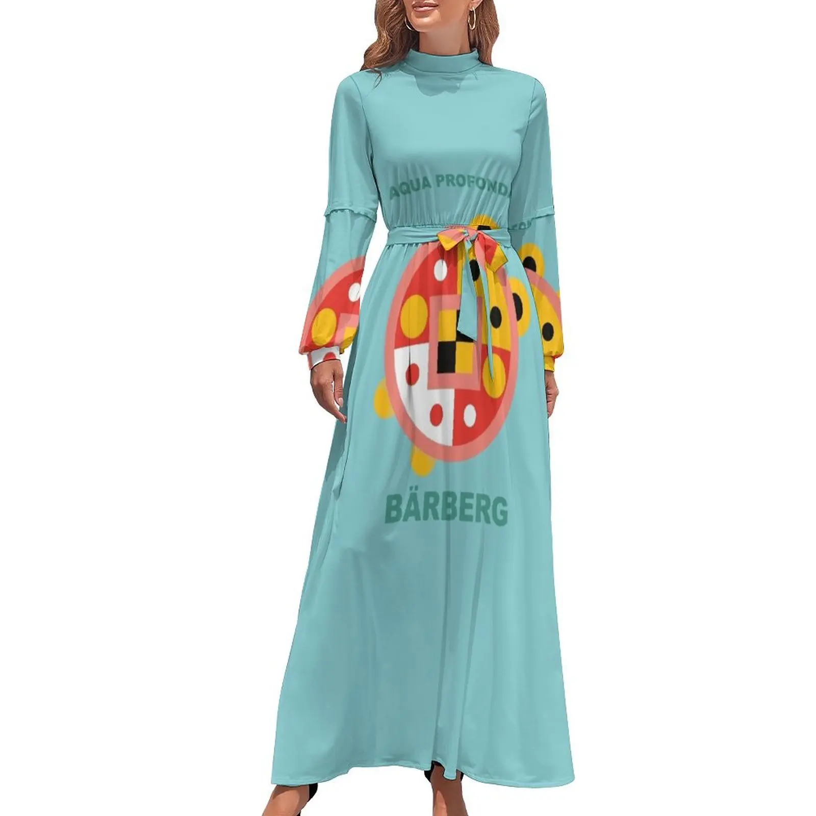 thumbnail image 1 of B?rberg Bear #6 - Vestido largo 'Aqua Profonda' Vestidos de fiesta Vestidos casuales Vestidos de noche, 1 of 5