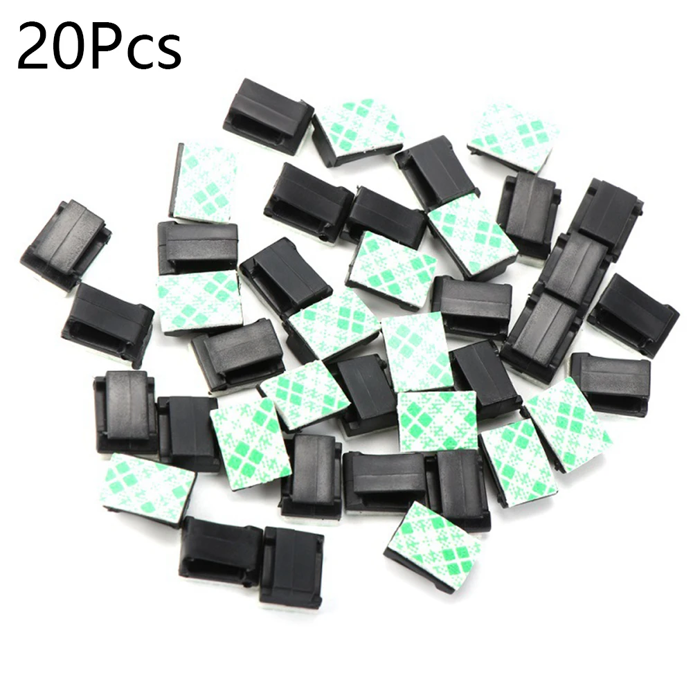 

High Quality Cable Clip Clips Fixed Clips Plastic Car Stuff Interior Holder Car Useful Wires Data Cord Tie Cable