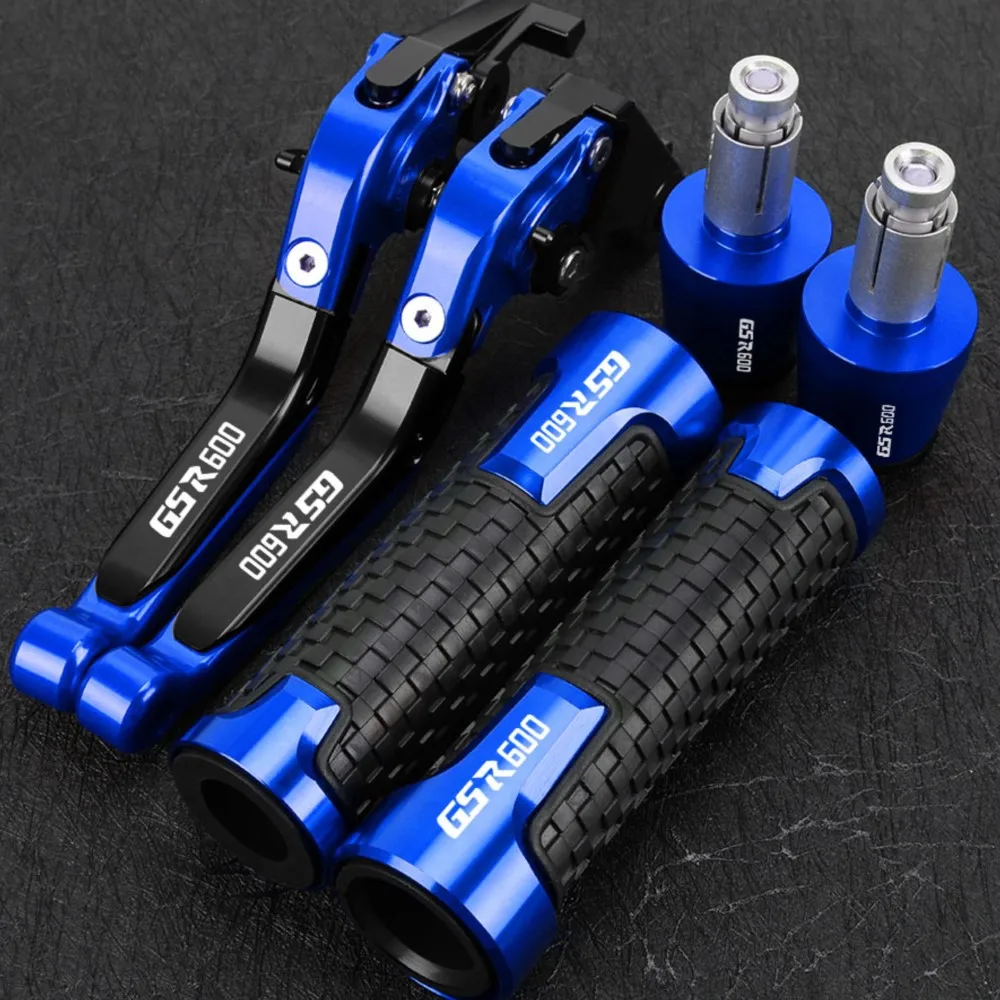 

For SUZUKI GSR600 GSR 600 2006 2007 2008 2009 2010 2011 Motorcycle Extendable Adjustable Brake Clutch Levers Handbar End Grips
