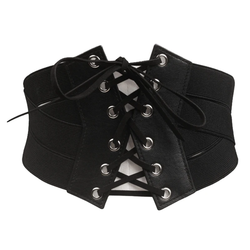 

Sexy Women Corset with Zipper Closure Woman Solid Color Wrap Supplies