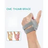 Thumb Support Brace Removable Thumb Rail Sleeve Splint for Joint Orthesis Arthritis Instability Tendonitis Pain Relief Day Night 4