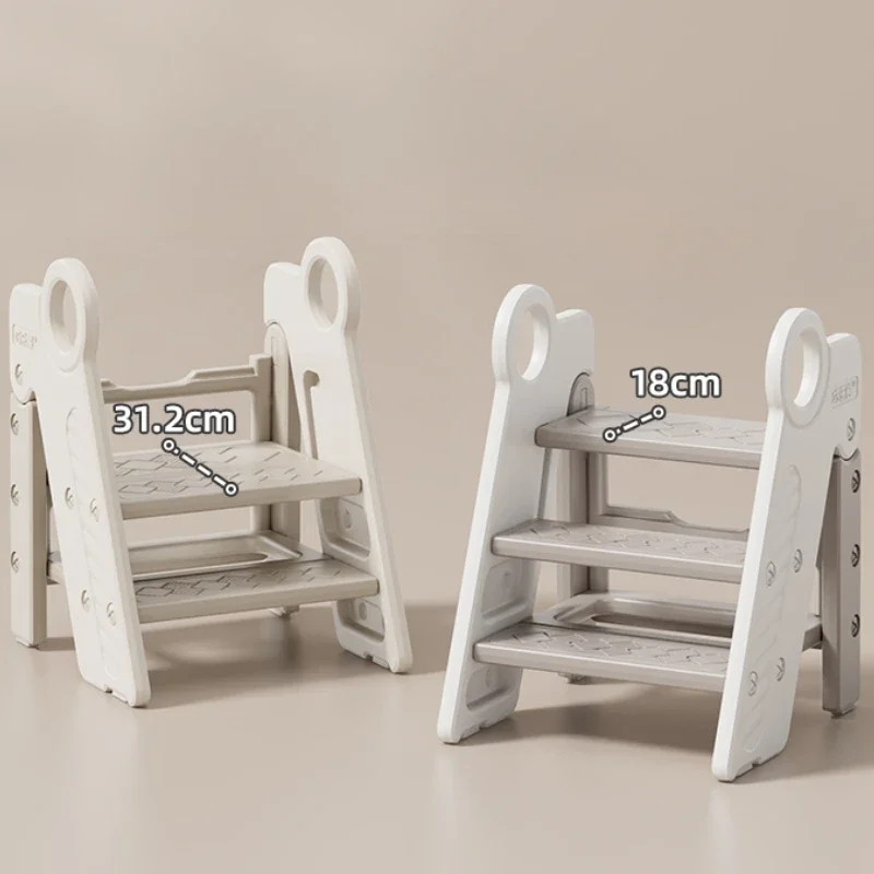 Children's Sink Step Stool Baby Heightening Footrest Mat Teeth Brushing and Washing Table Non-slip Ladder Multifunctional Step