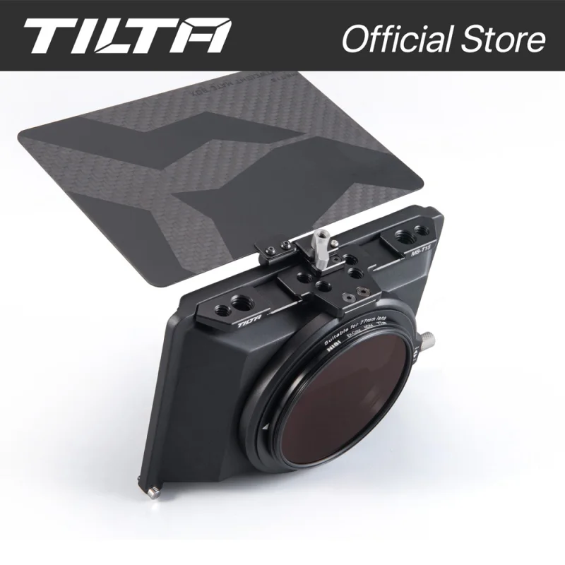 

TILTA MB-T15 Mini Matte Box for DSLR Mirrorless Camera Lens Ring Compatible with 55mm/58mm/62mm/67mm/72mm/77mm lens BMPCC 6K