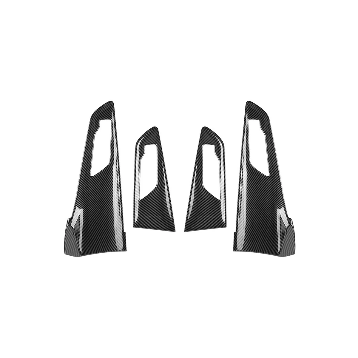 

Автомобильная панель из углеродного волокна с внутренней ручкой, внутренняя панель для Prius 60 серии 2020-2023, автомобильные аксессуары