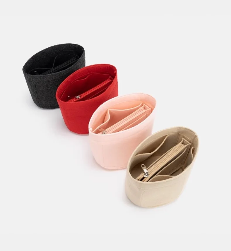 Fits For P Re-Edition Under Arm Cloth Insert Bag Organizer Makeup Handbag Organizer Travel Inner Purse Portable Cosmetic Bags