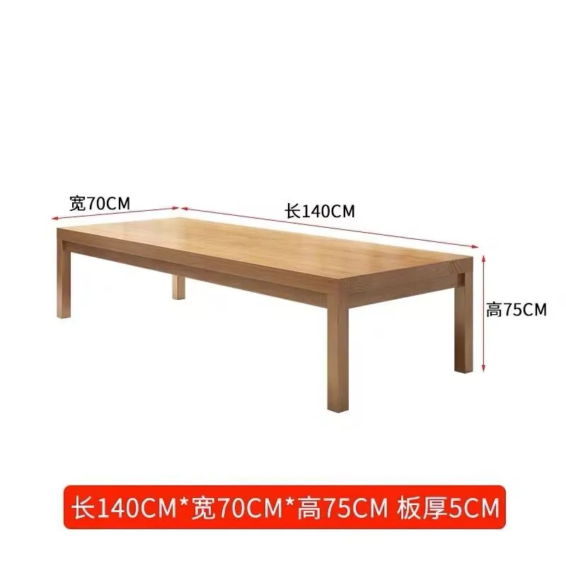 Solid Wood Table and Chair Set 6