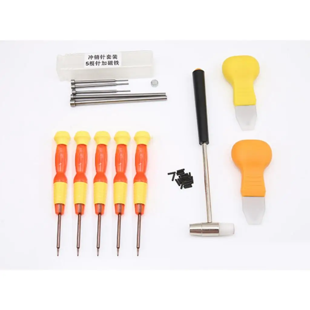 1Set Stainless Vehicle Key Pin Removal Disassembly Tools with Bag