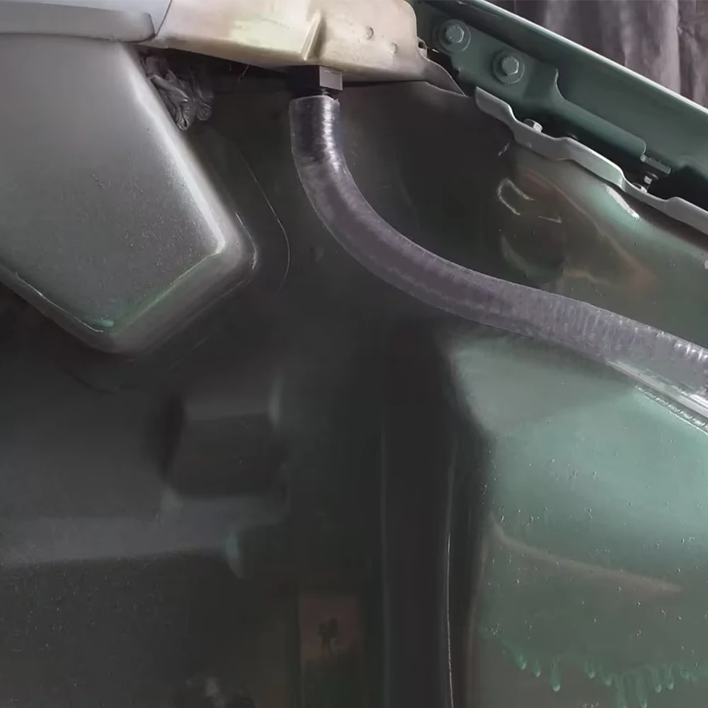 투명 실리콘 배수관 머드가드 액세서리 VW T4 배수구용 스크틀 트레이 배수 개조 펜더 물 배출구