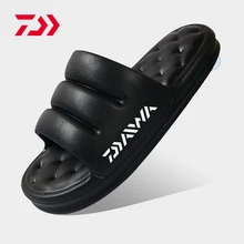 

Daiwa Outdoor Beach Slippers EVA Hole Leak Slippers Bathroom Household Thick Sole Sandals Non-slip Men and Women Fishing Shoes