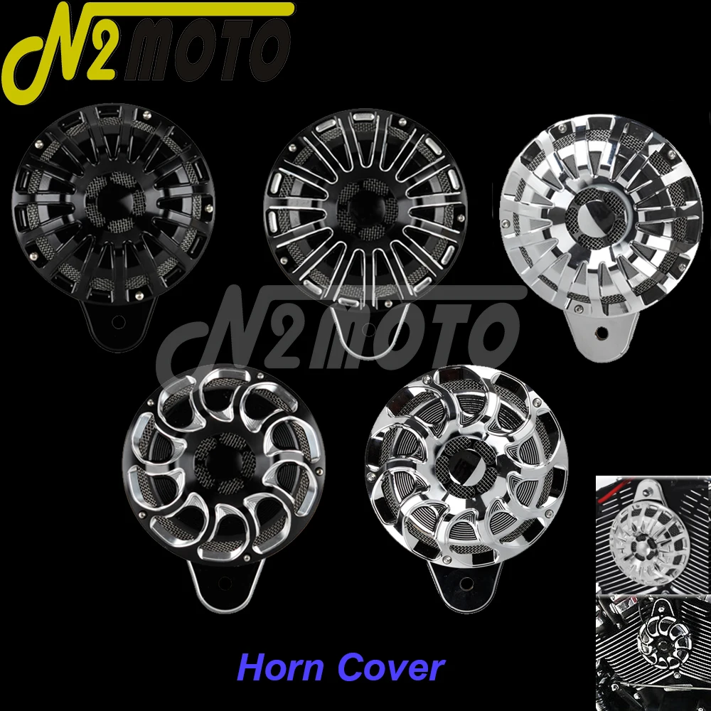 

Motorcycle Horn Cover Horns Assembly For Harley Touring FLT FLHR FLHX Big Twin Cam 1991-2017 Sportster XL 2007-2018 14 2015 2016
