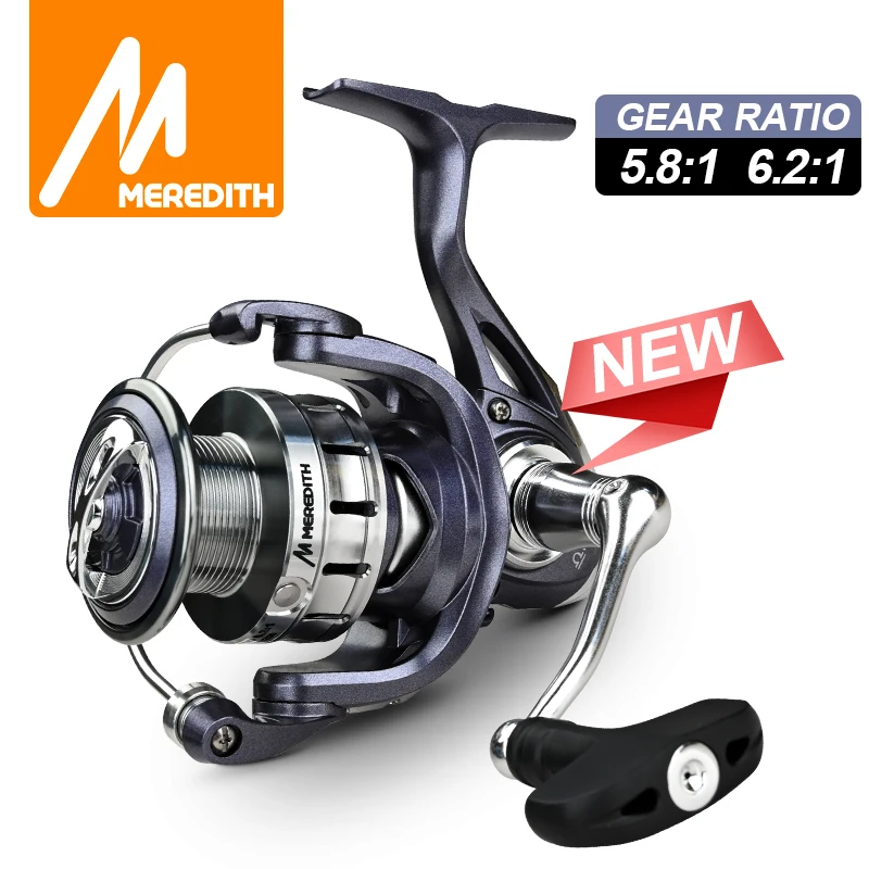 High-strength Front and Rear Drag Spinning Fishing Reel High