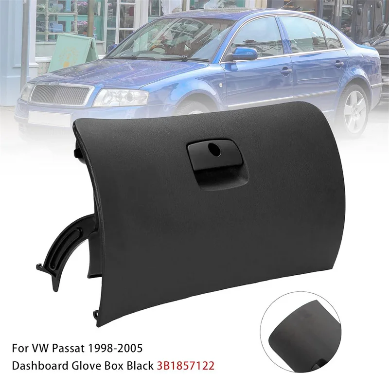 새로운 글러브 박스 도어 뚜껑 어셈블리 도어 뚜껑 커버 3B1857122 VW Passat B5 B5.5 1998-2005 글러브 박스 서랍 커버 뚜껑
