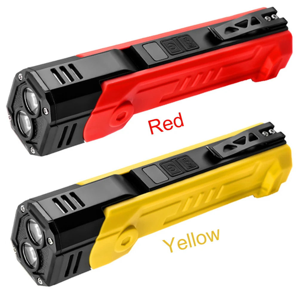 XTE COB LED 자동차 수리 작업등 180 ° 야외 캠핑 하이킹을 위한 회전식 비상 작업등 전원 디스플레이 1500mAh