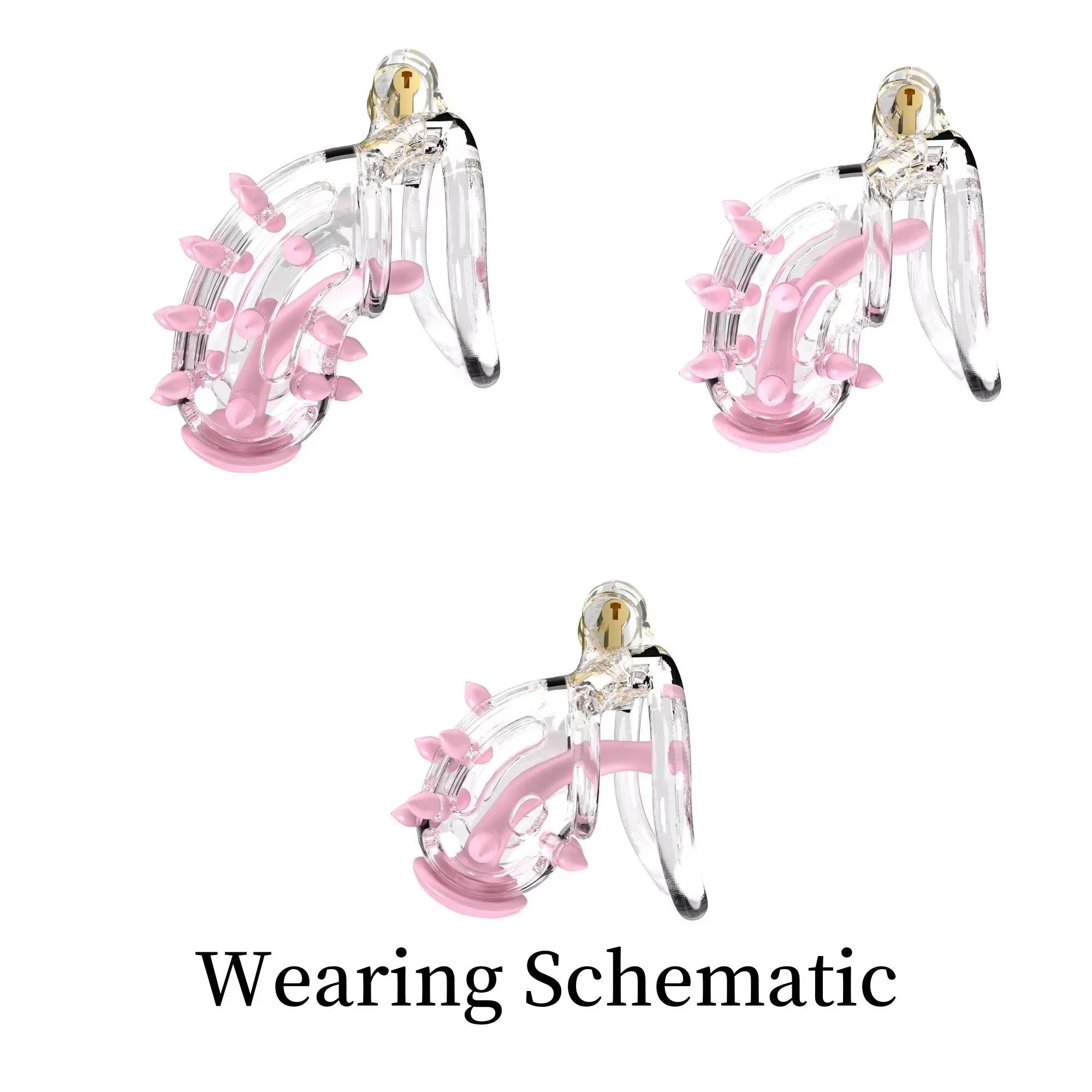 Cobra Chastity Cage Universal Catheter Male Penis Lock Accessories Silicone Catheter Horse Eye StickUrethral Plug Adult Sex Toys