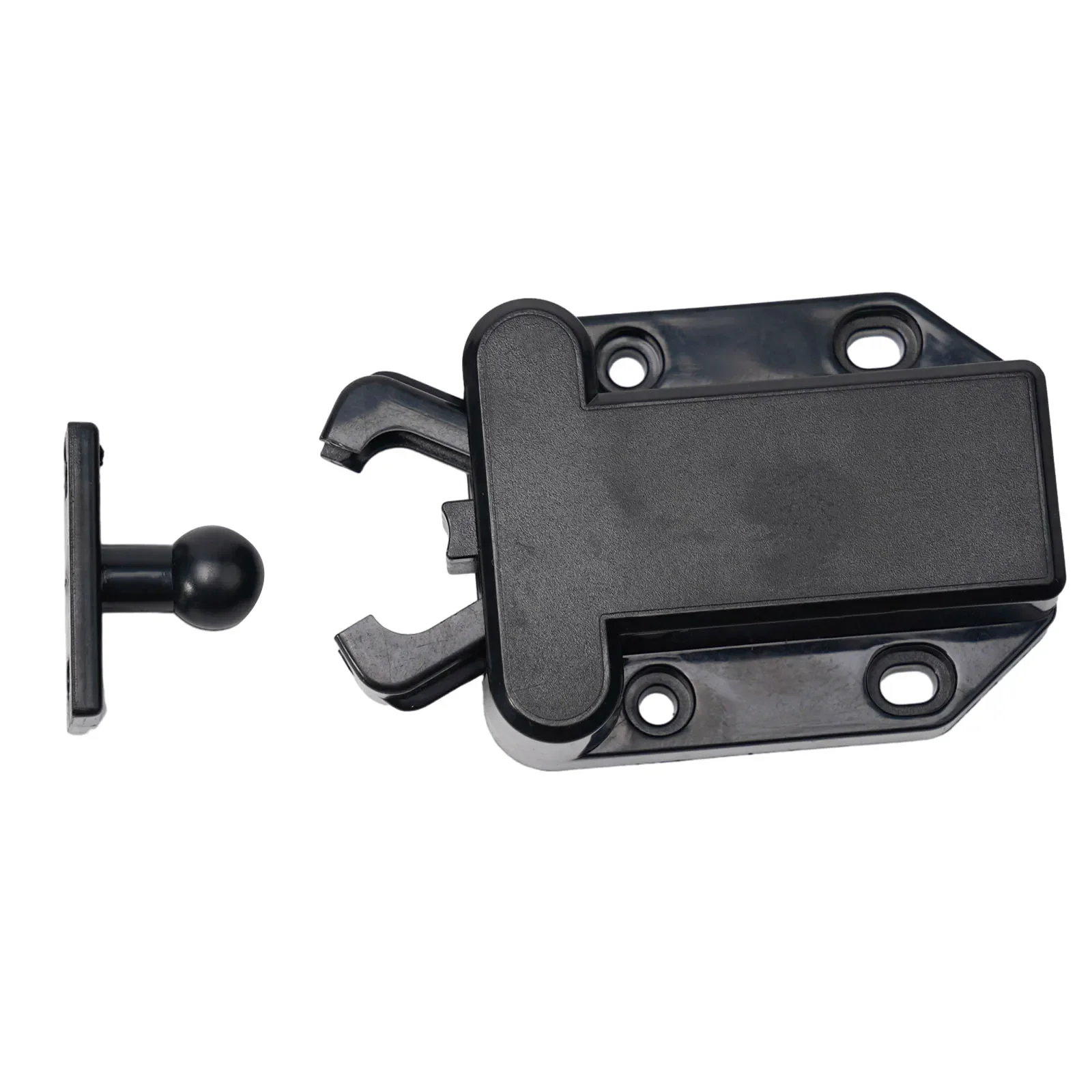 4 Pcs Rebound Self-locking Device Cabinet Door Rebounder Door Suction Free Handle Pressing Cupboard Doors Hardware