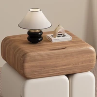 Tables De chevet Glam modernes, Design De rangement caché, tendance, pour chambre à coucher, mignon, gain De place, Meuble De Rangement, meubles De maison 3