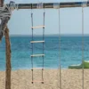 Climbing Sports Toys Hanging Ladder Rope Kids Props Wood Playground Accessories Tree Polyester Child 4