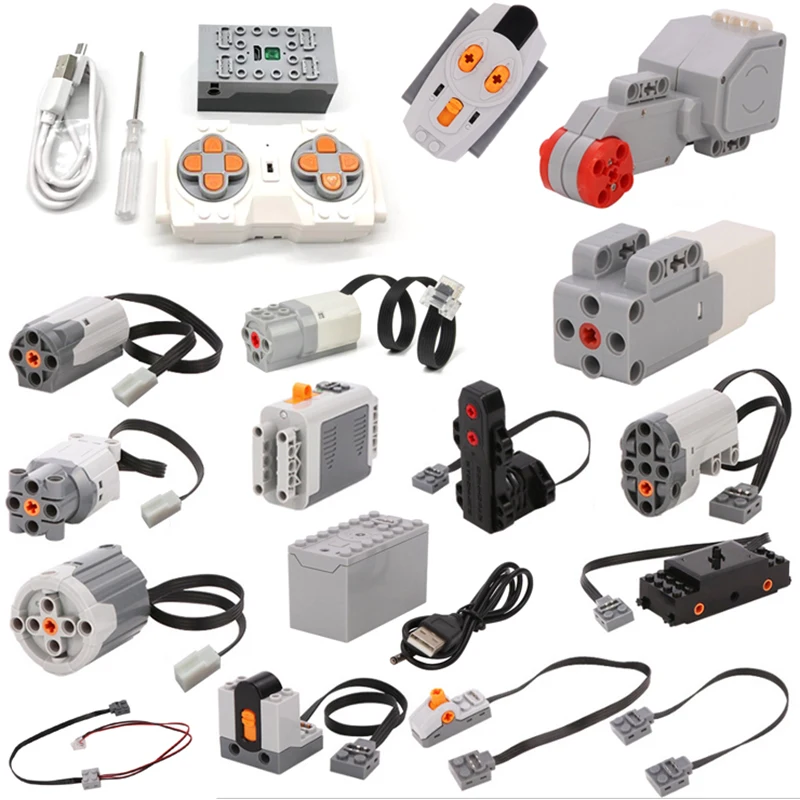 MOC M XL L Motor Servo Power Functions Motor High Tech Parts Multi Tool