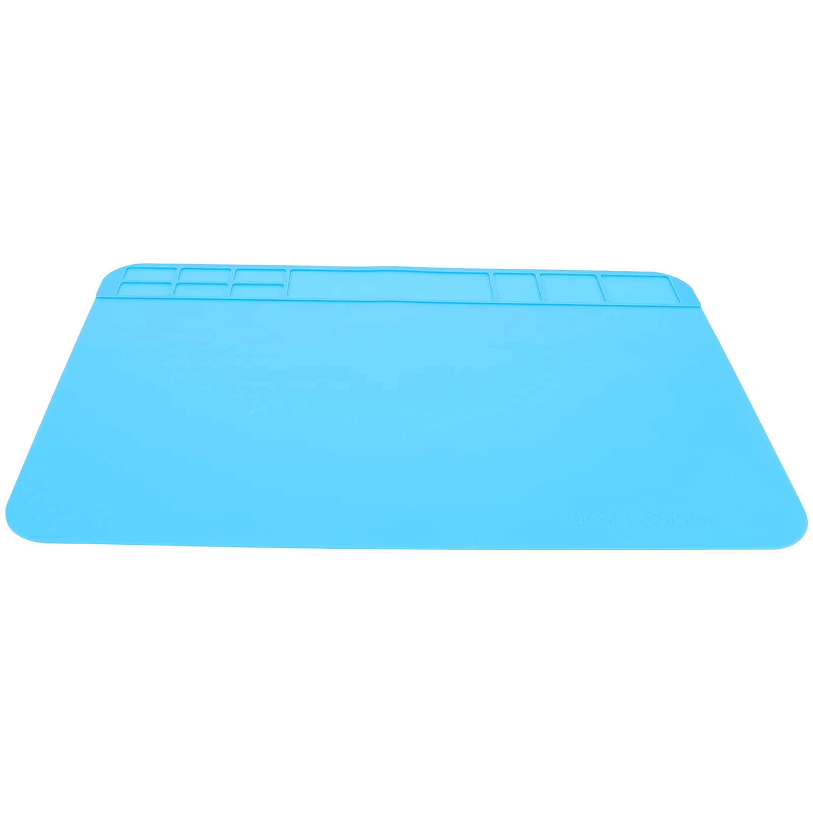 

Heat-resistant Silicone Table Mat Soldering Tool Welding Station for Electronic Repair Work Pad Platform Maintenance