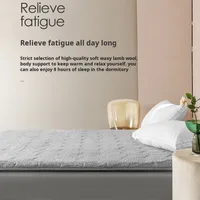 Household Thick and warm lamb wool mattress Foldable tatami mattress 5