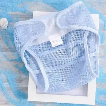 2pcs/set Pure Cotton Reusable Nappies 6 Layer Waterproof Baby Cloth Diaper Children Baby Cotton Training Pants Underwear Nappy 5