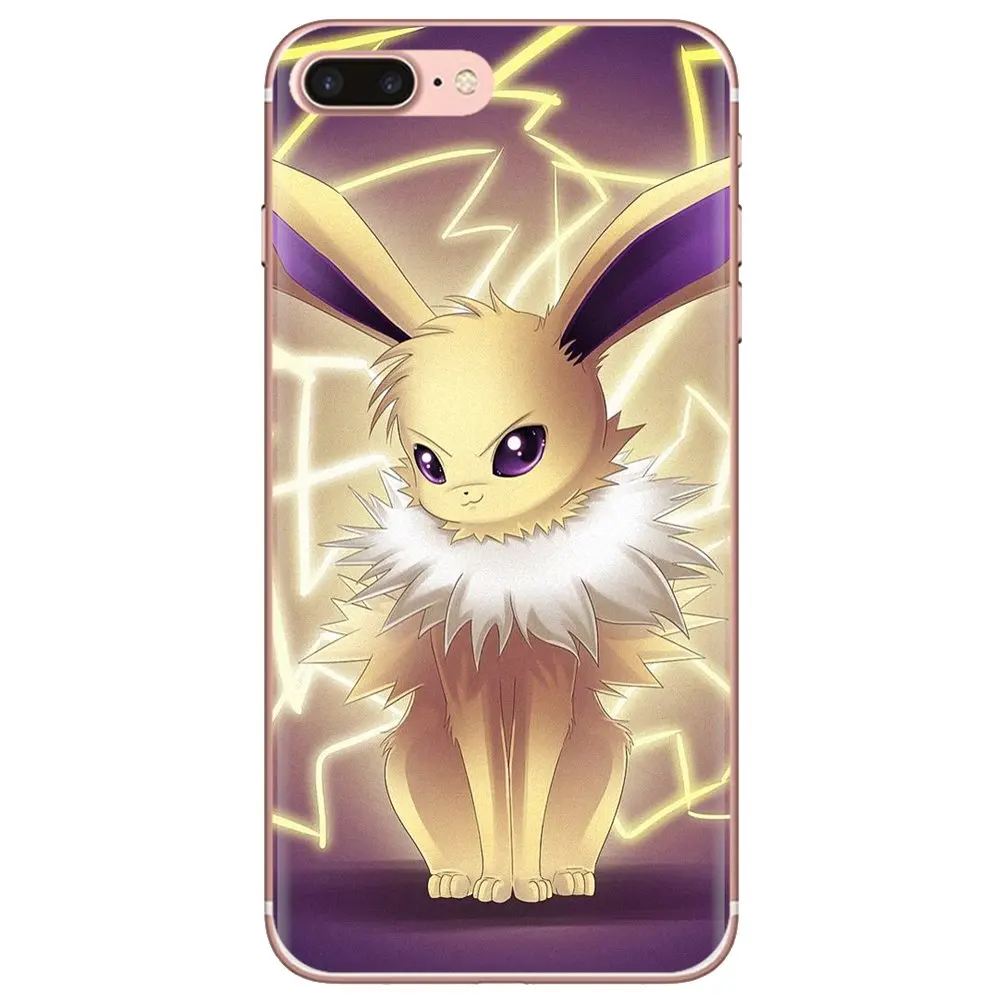 best meizu phone case For Meizu M6 M5 M6S M5S M2 M3 M3S NOTE MX6 M6t 6 5 Pro Plus U20 Silicone Phone Bag Case Pokemon Japan Animal Jolteon Cases For Meizu Cases For Meizu