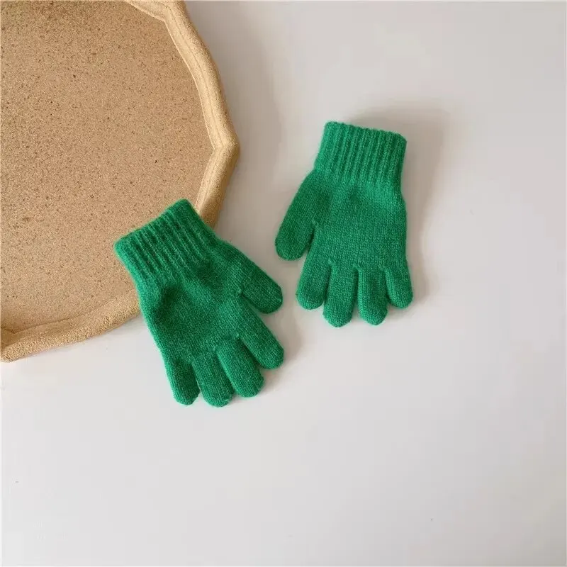 Kids Gloves Winter Boys Or Girls Gloves Children's Warm Knit Magic Bulk for Winter Supplies