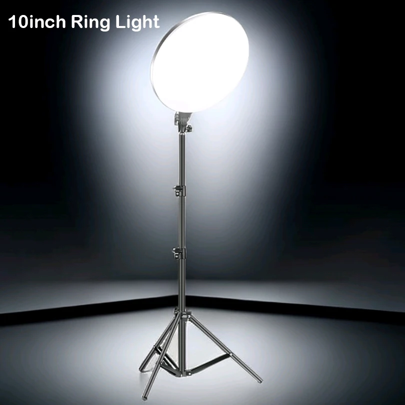 Spotlight 10 Led Ring Light With Tripod Stand 10inch LED