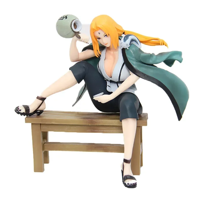 

Фигурка Наруто Tsunade, фигурка сидя, ПВХ экшн-фигурки, модель Shippuden GK, коллекционная статуя, игрушки, аксессуары, украшение