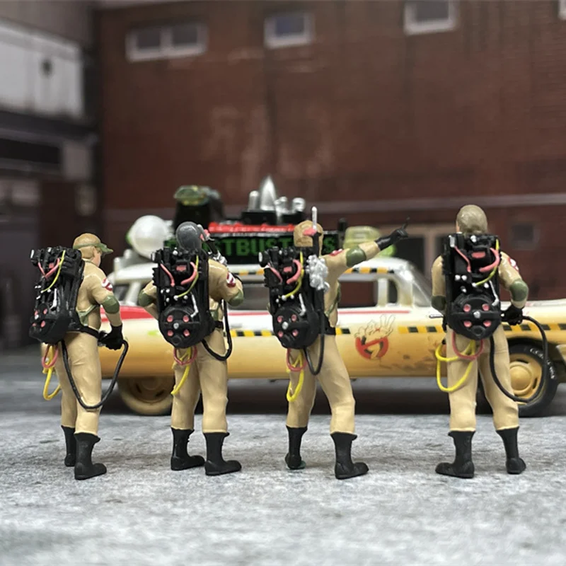 ◉1/64 ゴーストバスターズフィギュア4体➕マシュマロマン１体同梱ＳＰセット ◉1/64 ゴーストバスターズフィギュア4体➕マシュマロマン1体同