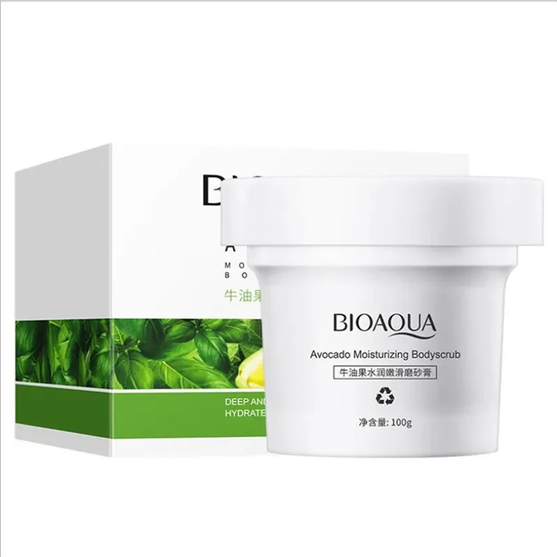 Body Scrub 100g Face Body Skin Scrub Deep Cleansing Exfoliating Hydrating Cream Mud Exfoliating Gel Body Lotion