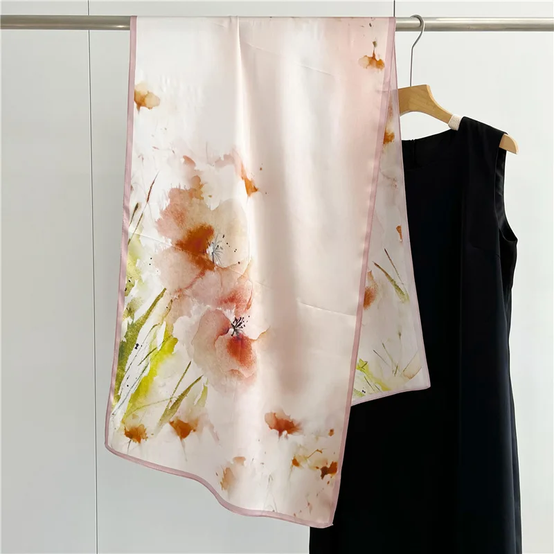 Long Silk Scarf 7