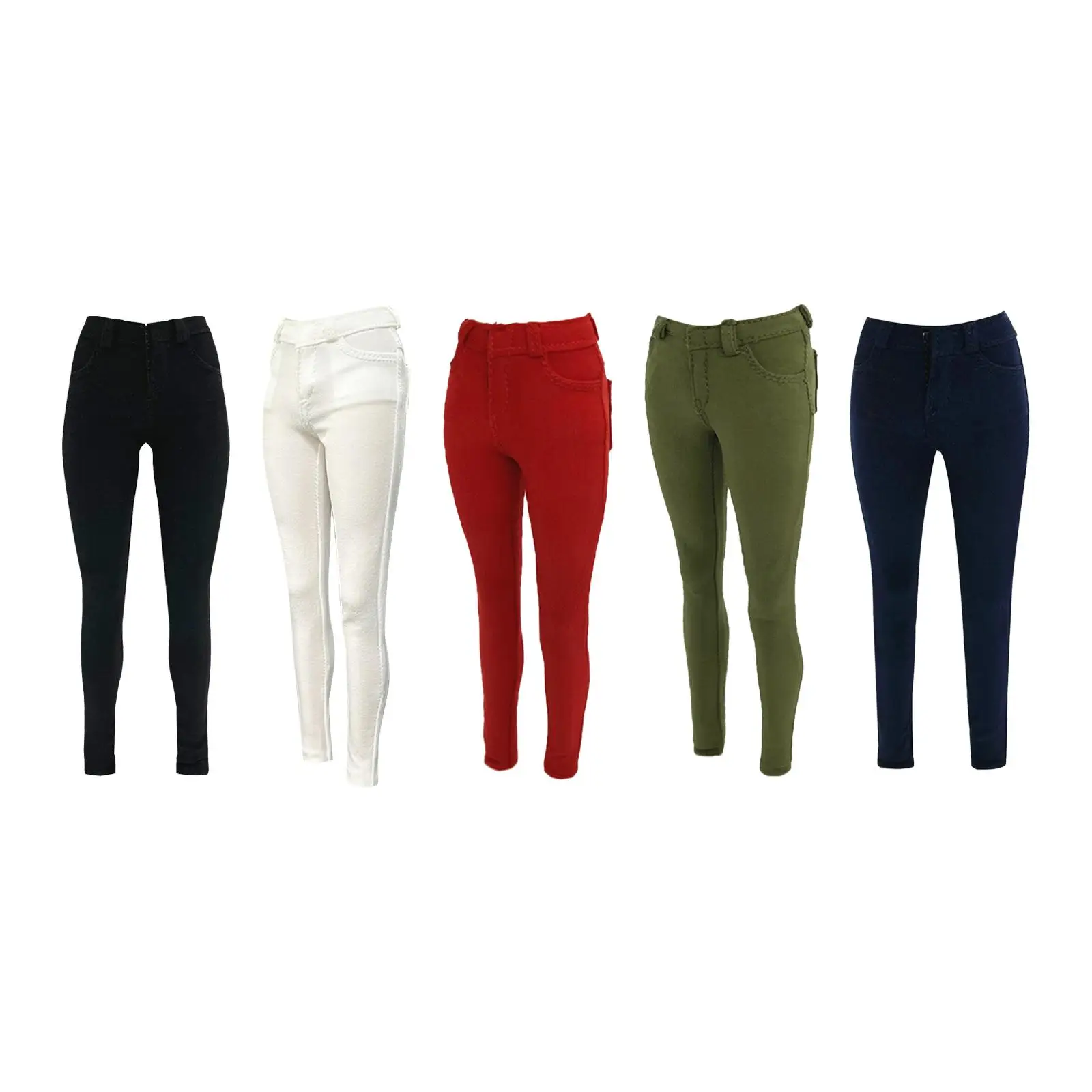 

1/6 Scale Female Trousers Carefully Sewing for 12'' Action Figures Costume Accessories