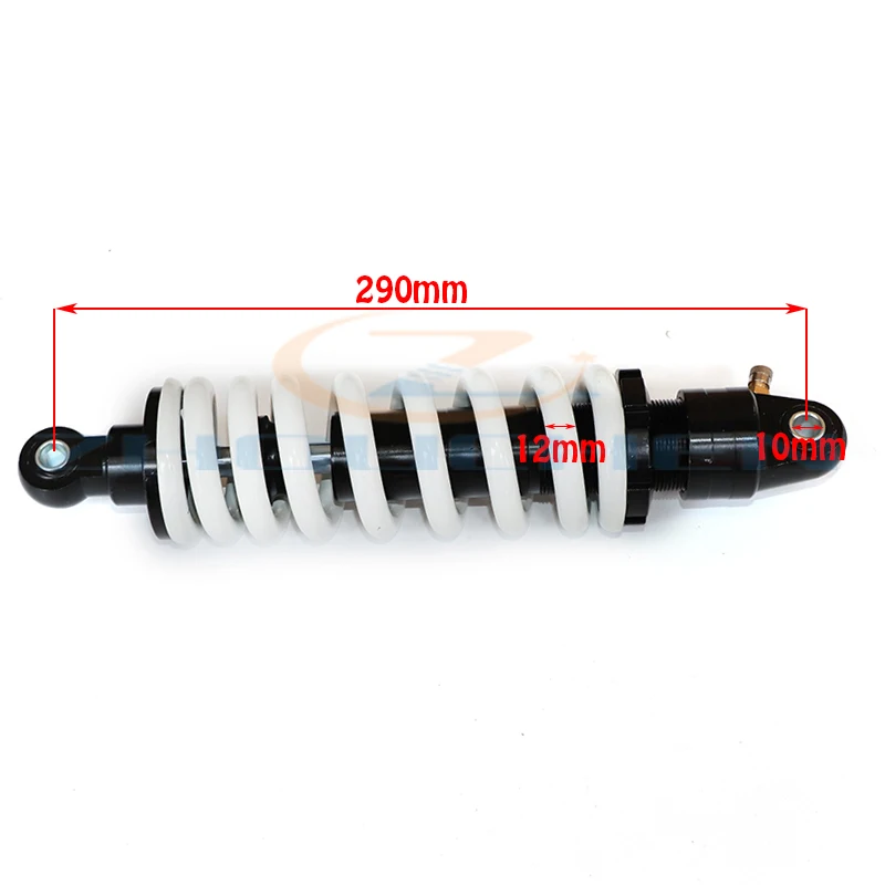 

290mm rear shock absorber suspension spring suitable for scooter kart four wheel ATV UTV motorcycle dirt pocket bike