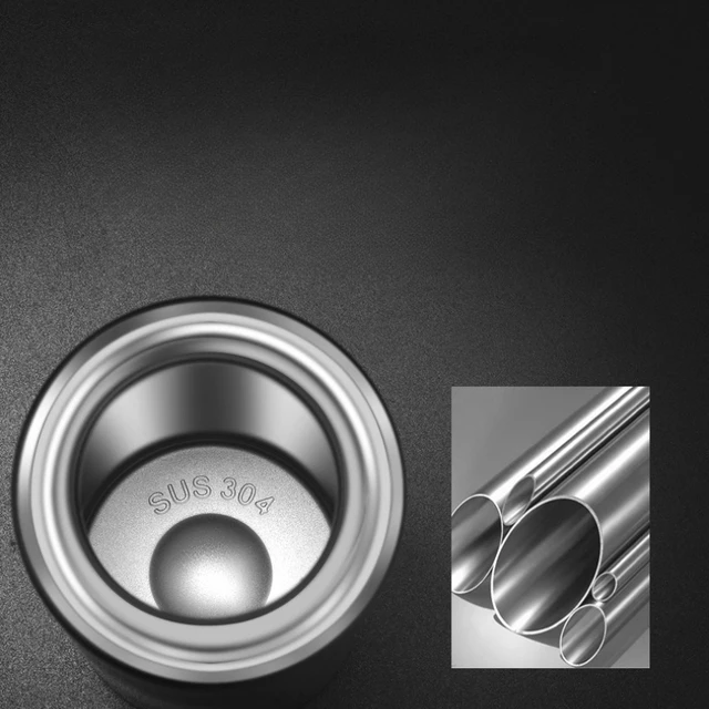 304 Stainless Steel Vacuum Flask 500ml Thermos Bottle for School and Office Heat Cold Long-lasting Vacuum Insulated Cup 4