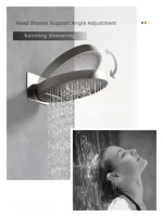 Shower System Set 2025 in Wall Mount With Thermostatic Multi-Function Mixer Rainfall For Showering Luxury Bathroom Smart Home 4