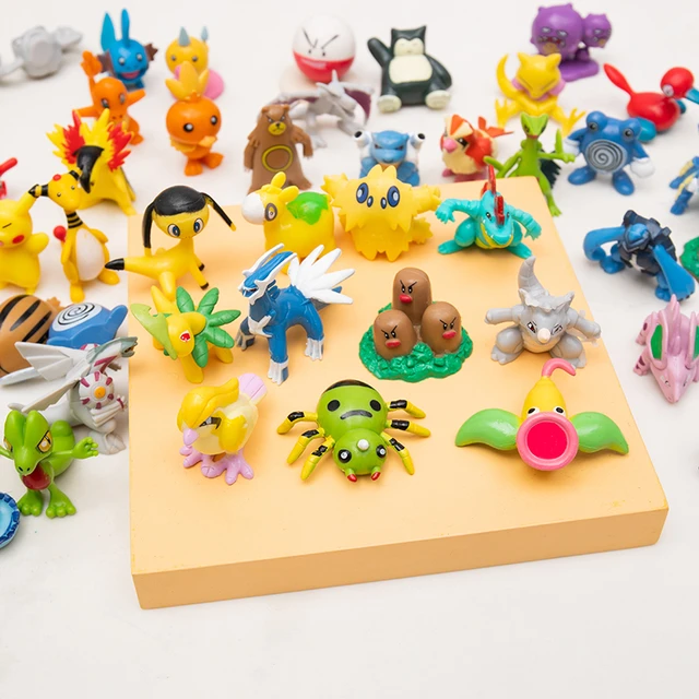 Ensemble de 6 figurines Pokemon 6-10cm, jouets en PVC, cadeau  d'anniversaire pour enfants - AliExpress