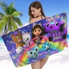 Gabbys Dollhouse Big Microfiber Beach Towels Quick Dry Towel Sand Beach Towels Pool Towel For Travel Swim Pool Yoga 5