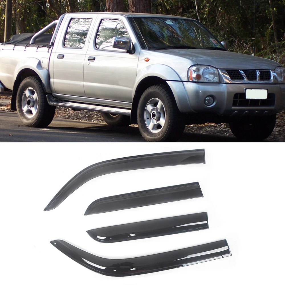

Дефлекторы для автомобильных боковых окон, для Nissan Frontier 1986-2004