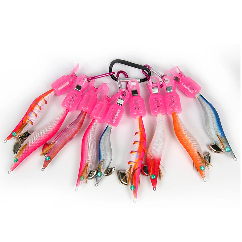 Fishing Hook 9pcs Squid Jig Hook Cover Safety Caps Umbrella Accessories