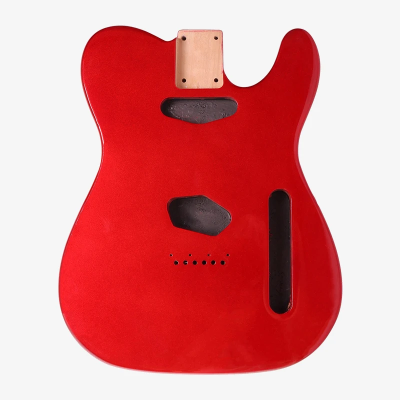 TL Guitar Body Alder Metal Red For Tele Style, Electric Guitar Replacement Building Kits and DIY