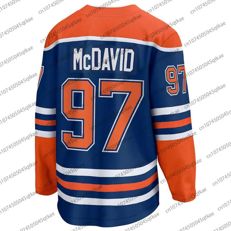 2025 Connor McDavid 97 Edmonton Oilers Stanley Cup Final Home